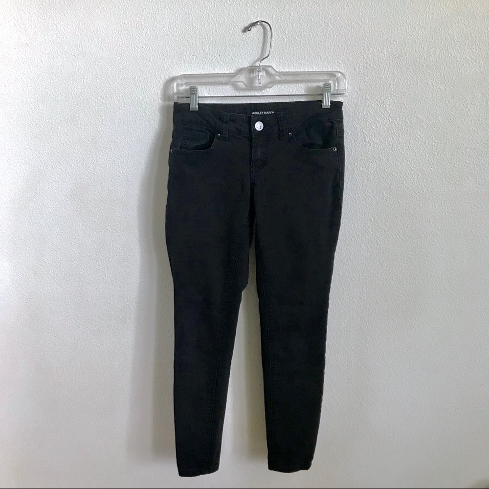 Black Straight Leg Jeans